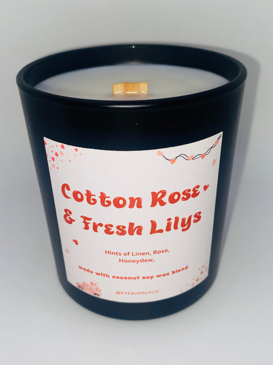 Cotton Rose & Fresh Lily’s Candle